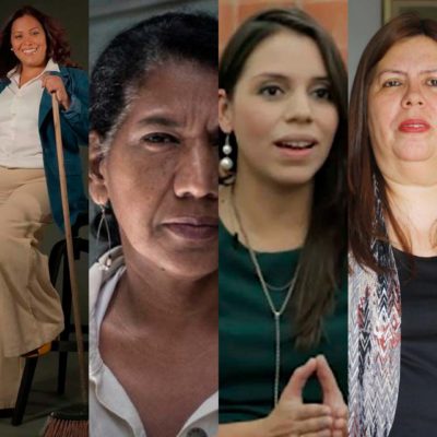 Mamá Lis, Katy Camargo, Katherine Martinez, Andrea Santacruz, Aracelis Sánchez, Rosa Orozco