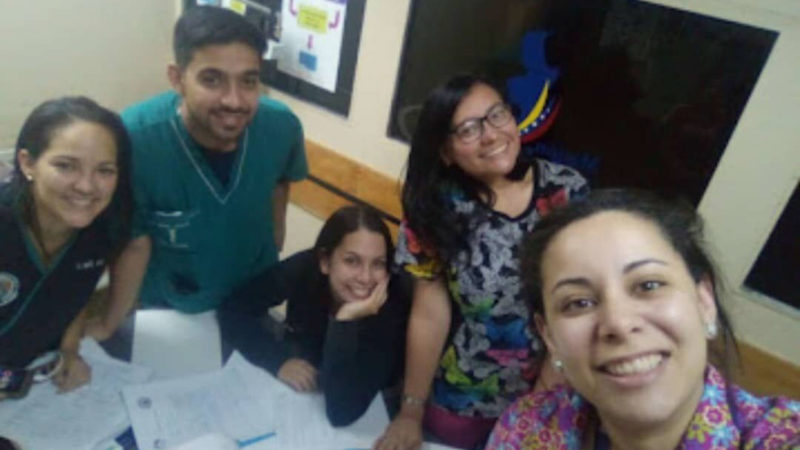 Grupo de médicos venezolanos