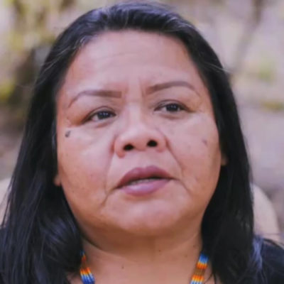 Mujer líder del pueblo Pemón